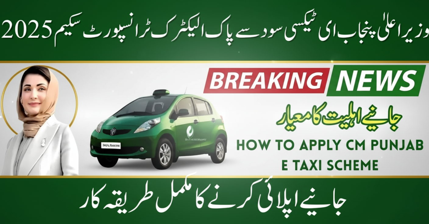 Punjab E Taxi Scheme 2025