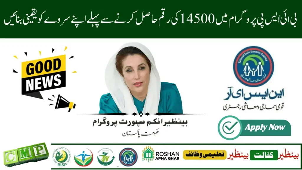 BISP Survey 2025: Rs 14,500 September Installment Guide