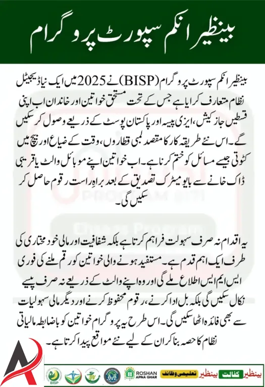BISP 8171 Digital Payments 2025