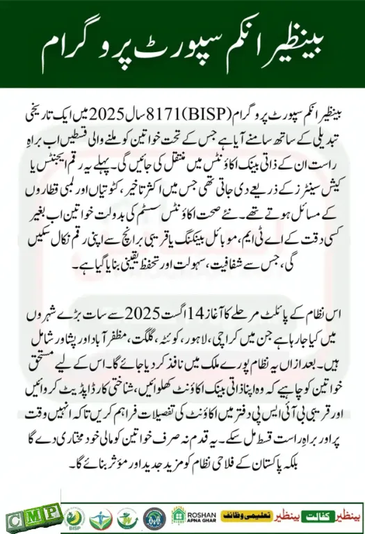 Understanding the BISP 8171 Program