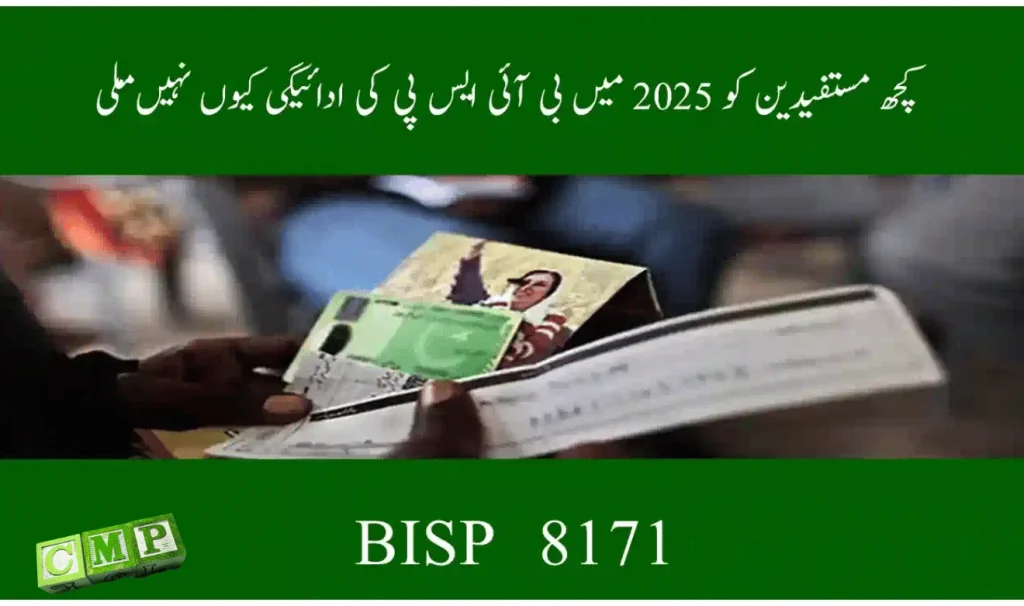 Why BISP Beneficiaries Missed Payments 2025 – Full Guide