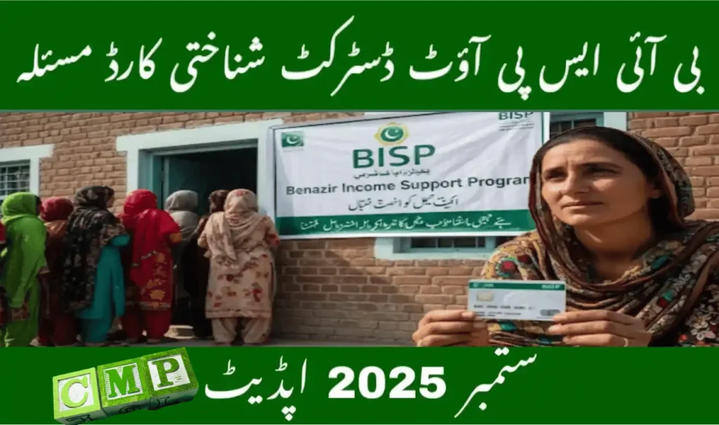 BISP Out-District CNIC Issue September 2025 – Full Update
