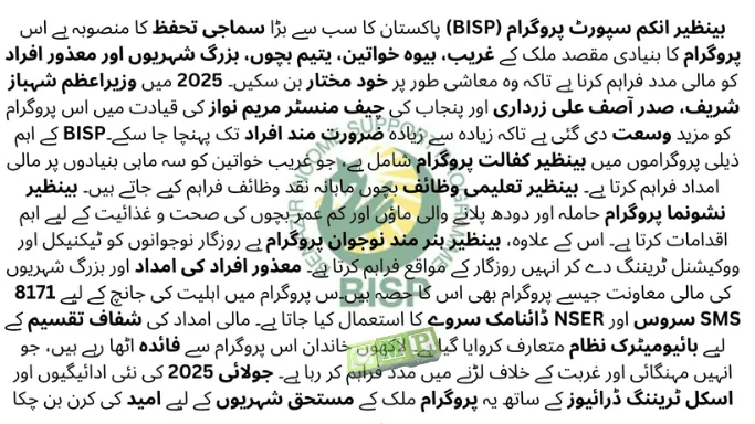 What Is the PMT Score in BISP – And Why It Matters?